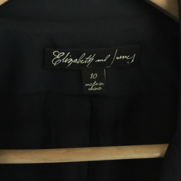 Elizabeth and James blazer. Velvet animal print y - Picture 3 of 5